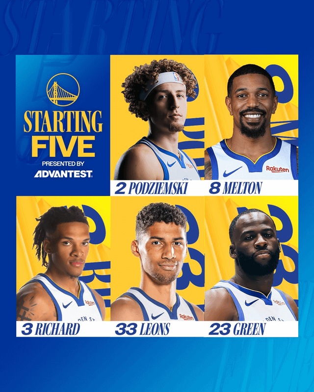 勇士首发5人集体失踪，Reddit老哥：这阵容我只认识追梦